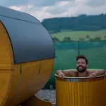 Rajska Polana Premium ,na Odludziu Z Prywatna Balia Z Jacuzzi I Sauna ,cisza,rowery Elektryczne,gory,astroprzygoda,- Adrspach, Skalne Miasto, Zamek Ksiaz,andrzejowka,karpacz, Sniezka,janskie Laznie,pec Ferienhaus Mieroszow