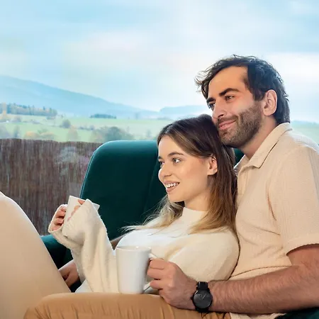 Dom wakacyjny Rajska Polana Premium ,na Odludziu Z Prywatną Balią Z Jacuzzi I Sauną ,cisza,rowery Elektryczne,góry,astroprzygoda,- Adršpach, Skalne Miasto, Zamek Książ,andrzejówka,karpacz, śnieżka,janskie Laznie,pec Mieroszow